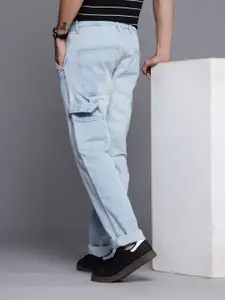 Allen Solly Men Classic Straight Fit Mid-Rise Light Fade Stretchable Jeans