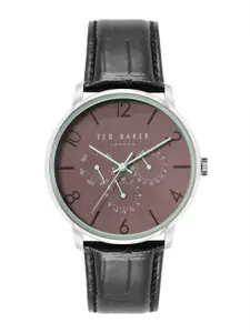 Ted Baker Men Leather Straps Analogue Chronograph Watch T TBK10023496