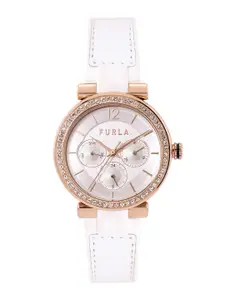 Furla Women Leather Analogue Watch WW00011003L3