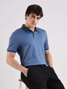 Calvin Klein Jeans Men Printed Polo Collar T-shirt