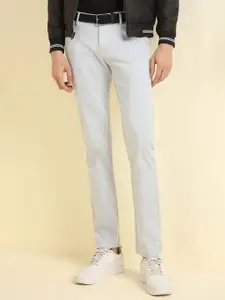 Allen Solly Men Mid-Rise Slim Fit Regular Trousers