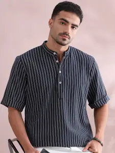 FILORI STUDIO Men Striped Kurta
