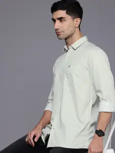 Allen Solly Pure Cotton Custom Fit Geometric Printed Casual Shirt