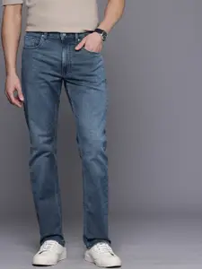 Louis Philippe Jeans Men Low-Rise Light Fade Stretchable Jeans