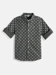 Allen Solly Junior Boys Printed Casual Shirt