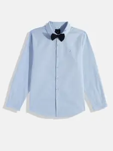 Allen Solly Junior Boys Slim Fit Casual Shirt with Bow