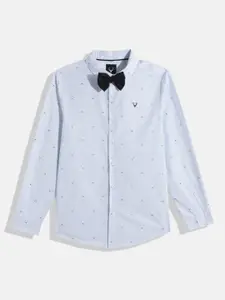 Allen Solly Junior Boys Slim Fit Printed Casual Shirt