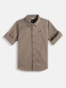 Allen Solly Junior Boys Printed Casual Shirt