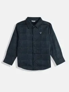Allen Solly Junior Boys Micro Ditsy Printed Pure Cotton Casual Shirt