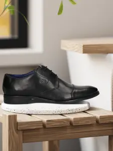 Bugatti Men Leather Formal Derby Shoes