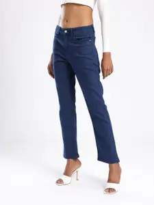 glitchez Women Straight Fit Stretchable Jeans