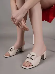 DressBerry Women Party Block Sandals with Bows