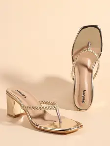 DressBerry Party Block Sandals