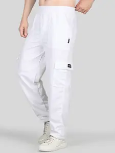 Raxedo Men Relaxed Fit Mid Rise Dry Fit Joggers