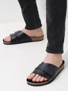 NoStrain Men Double Layered Cork Sandals