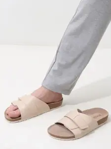 NoStrain Men Double Layered Cork Sandals