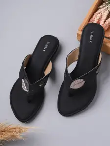V-WALK Women Open Toe Flats