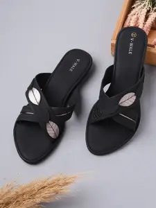 V-WALK Women Embellished Open Toe Flats