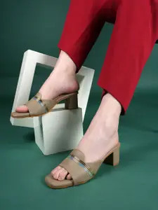 DressBerry Women Open Toe Block Sandals