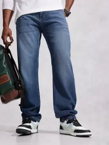 WROGN Men Anti Fit Pure Cotton Light Fade Jeans