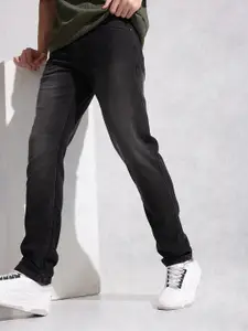 WROGN Men Slim Fit Heavy Fade Stretchable Jeans