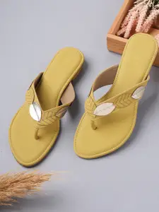V-WALK Women Embellished Open Toe Flats