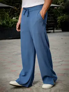 Thomas Scott Men Smart Loose Fit Easy Wash Trousers