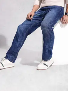 WROGN Men Anti Fit Heavy Fade Stretchable Jeans