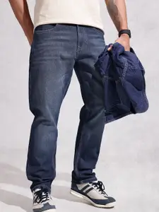 WROGN Men Relaxed Fit Light Fade Stretchable Jeans