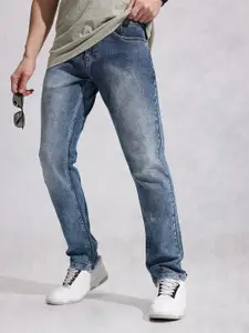 WROGN Men Relaxed Fit Heavy Fade Stretchable Jeans
