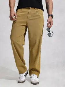 WROGN Men Pure Cotton Loose Fit Jeans