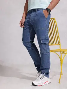 WROGN Men Relaxed Fit Light Fade Stretchable Jeans