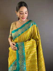 SGF11 Woven Design Pure Silk Kanjeevaram Saree