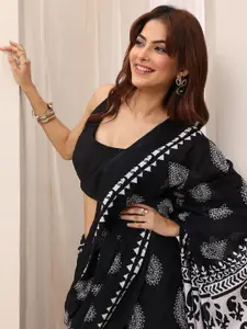 Libas Ethnic Motifs Saree With Blouse