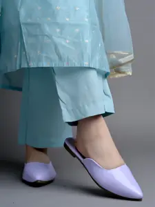 Shoetopia Women Mules with Bows Flats