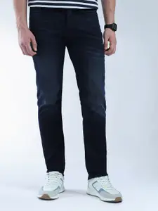 Flying Machine Men Slim Fit Heavy Fade Mid-Rise Stretchable Jeans