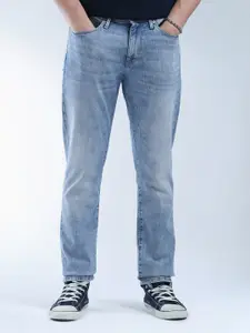 Flying Machine Men Regular Fit Light Fade Stretchable Jeans