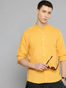 Flying Machine Cotton Linen Casual Shirt