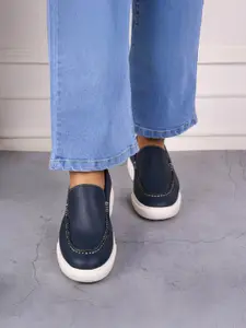 ID Women Leather Loafers