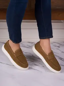 ID Women Leather Loafers