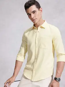WROGN Regular Fit Solid Casual Shirt