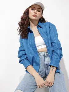 The Roadster Lifestyle Co. Striped Casual Shirt