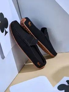 NEEMANS Men Woven Design Relive Knit Mules