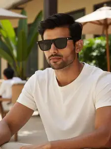 Vincent Chase Women Square Sunglasses with Polarised and UV Protected Lens