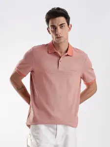 Calvin Klein Jeans Men Polo Collar T-shirt