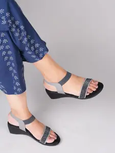 JM Looks Platform Sandals Fashion Comfortable Sole heel Sandals For Womens & Girls