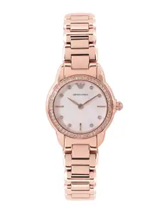 Emporio Armani Women Bracelet Style Straps Analogue Watch AR11671I