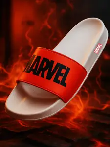 MARVEL STREET Men Printed Sliders