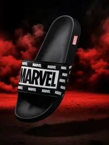 MARVEL STREET Men Printed Sliders