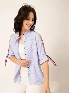 Style Quotient Women Relaxed Opaque Striped Casual Shirt
